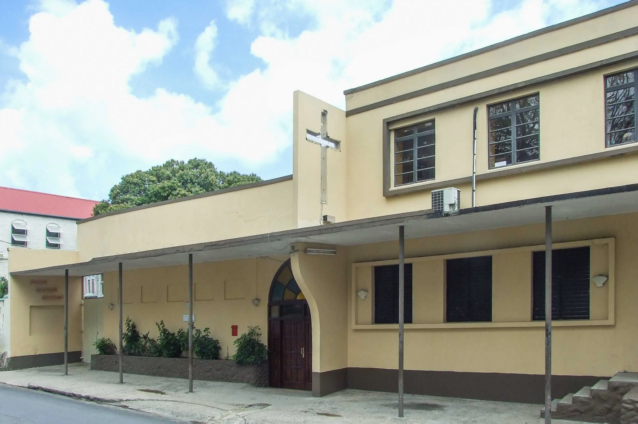 August 21, 2008 - Bridgetown: The First Baptist Church - the church of my childhood.