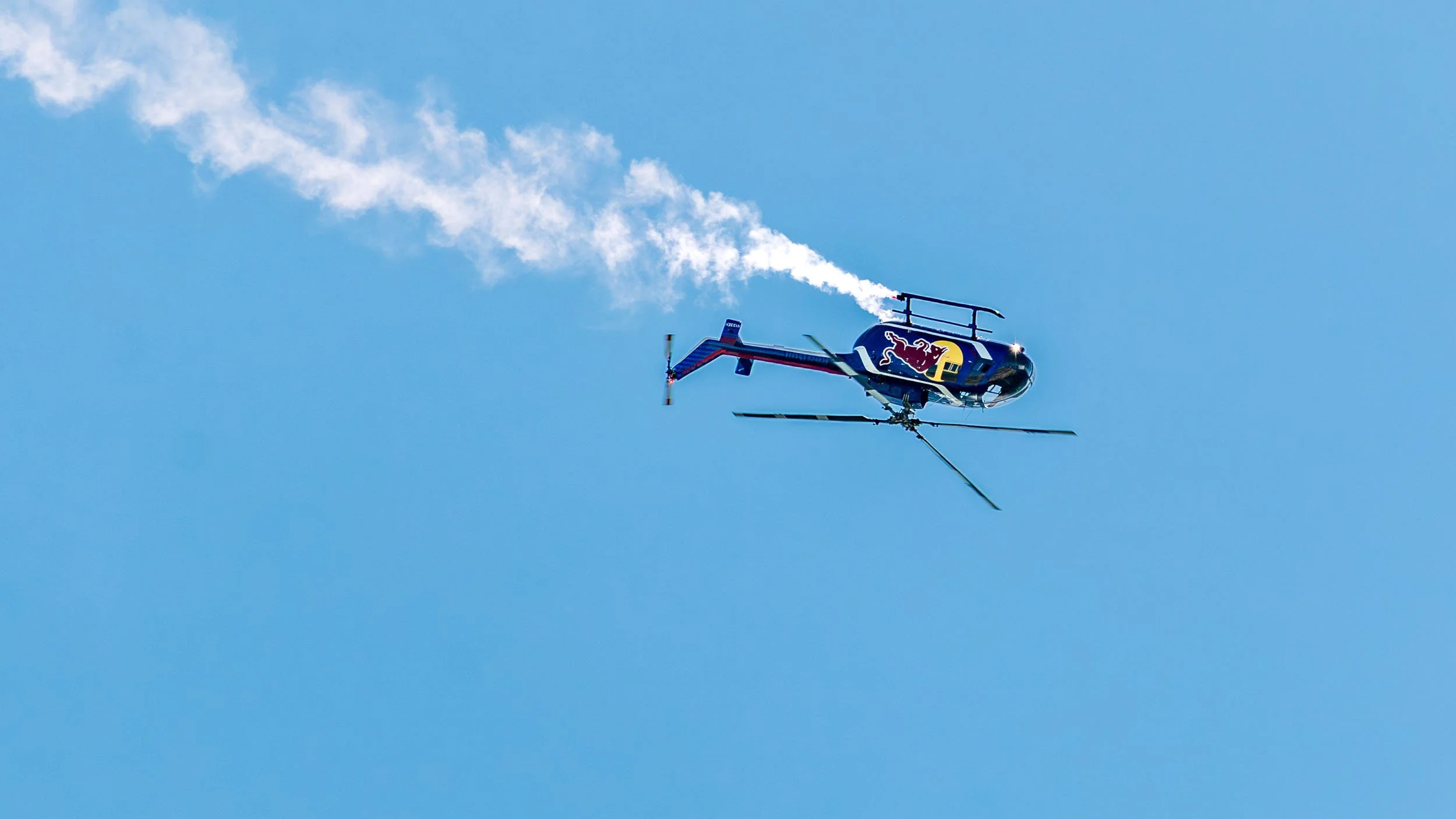 October 1, 2022: Pacific Airshow - MBB Bo 105 Helicopter - Flipped!