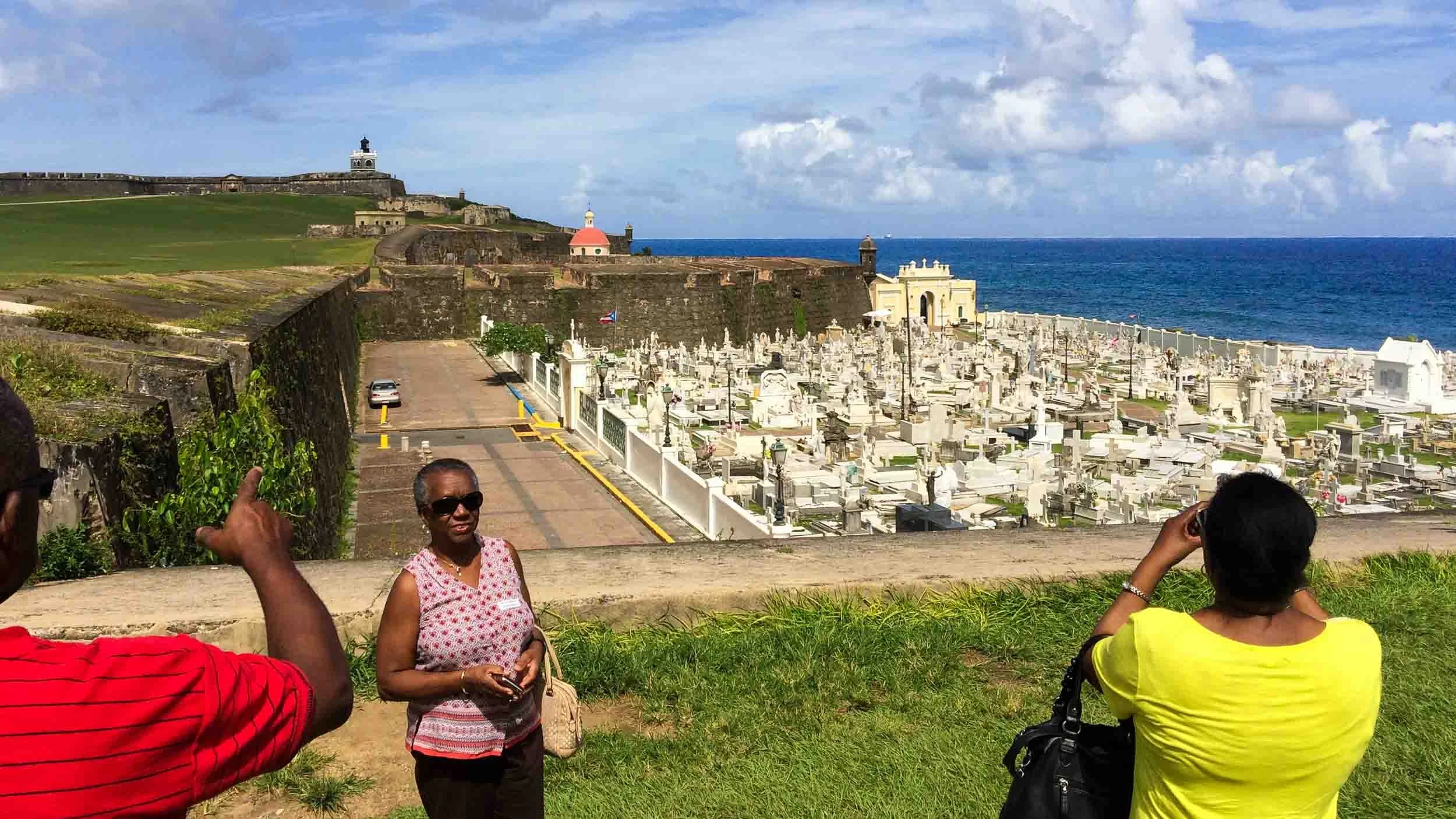 Santa Maria Magdalena de Pazzis Cemetery located in Old San Juan, Puerto Rico. It was established in 1863. 