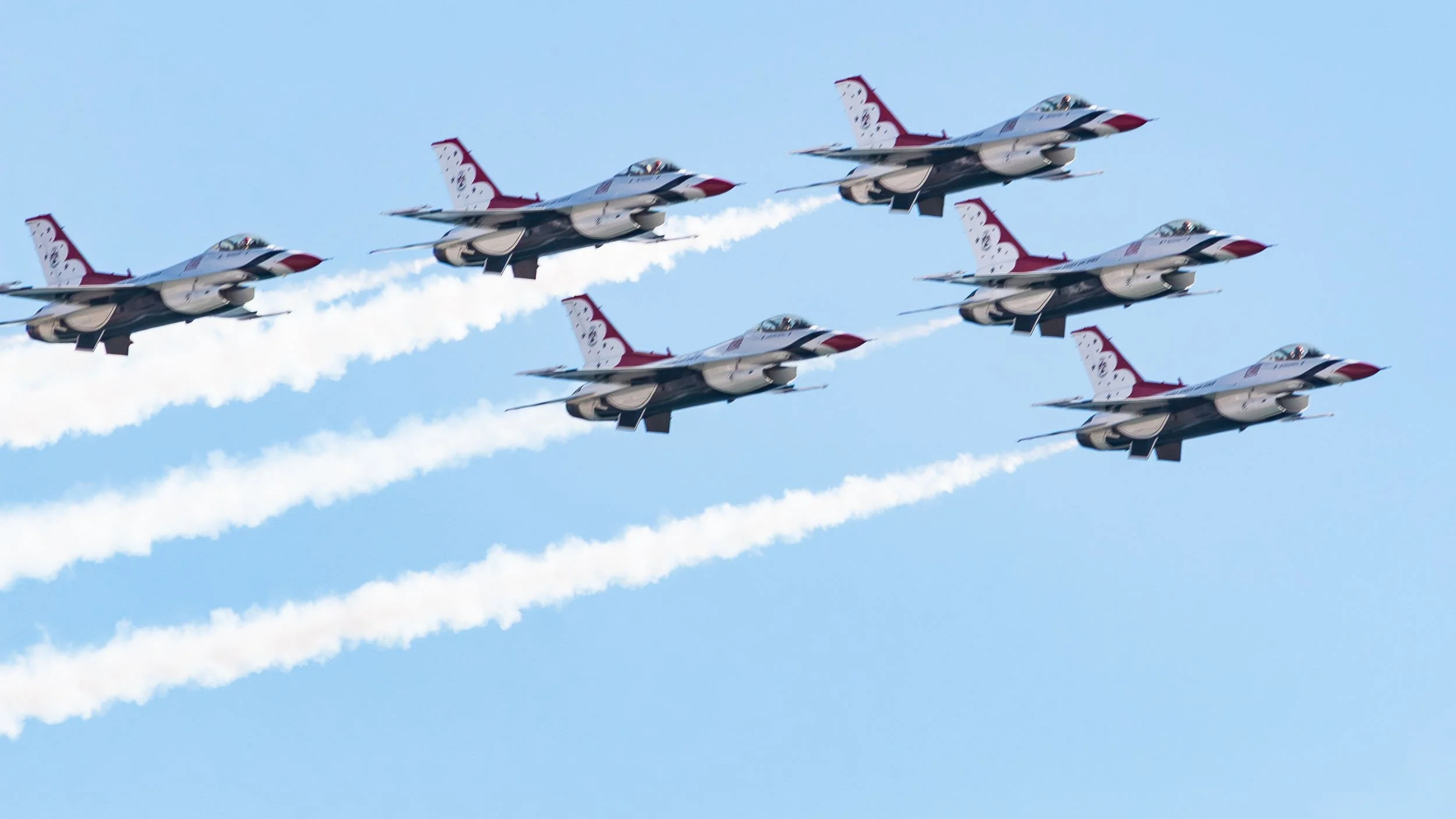October 1, 2022: Pacific Airshow - US Air Force FA-18 Thunderbirds