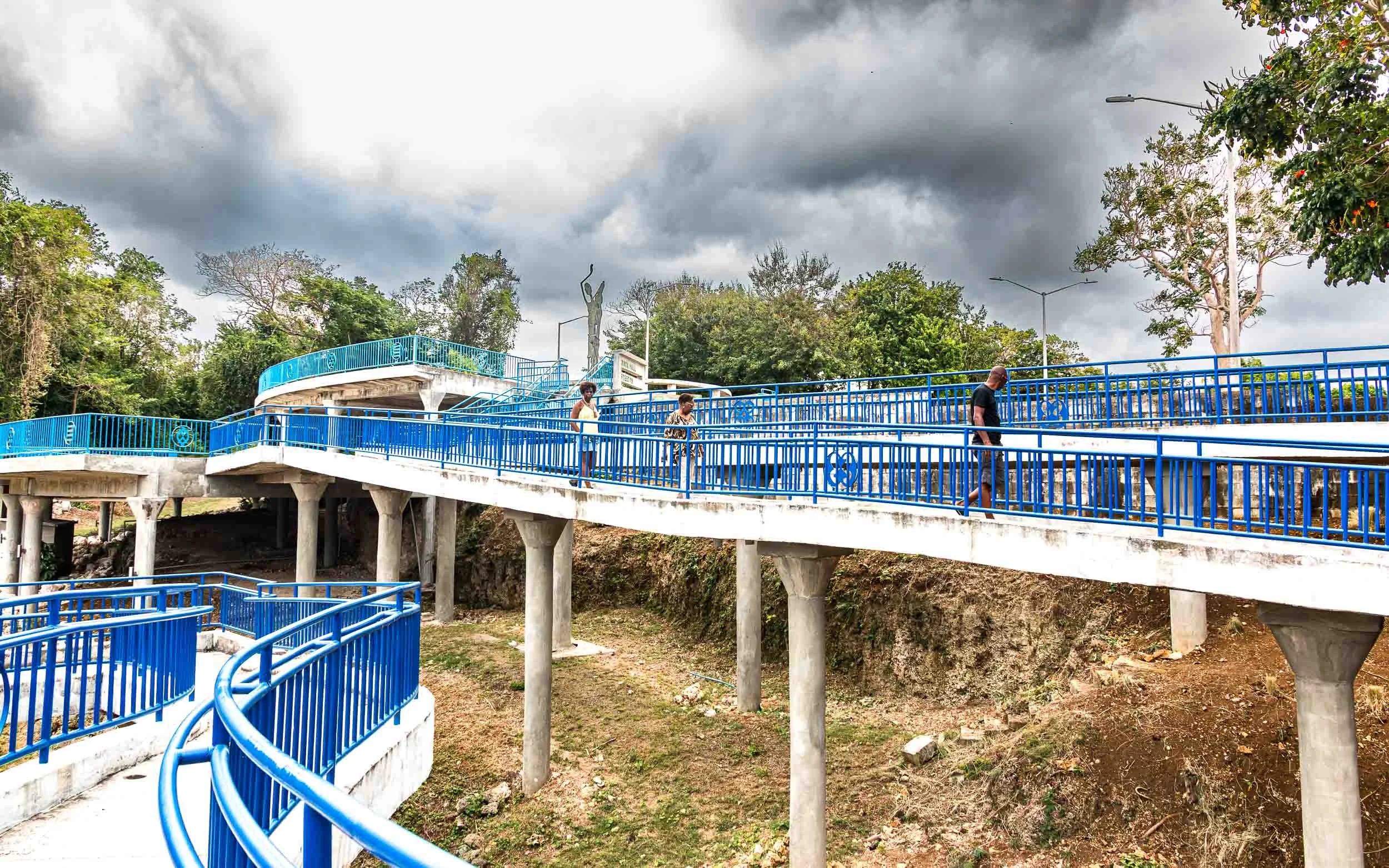March 30, 2024: Rock Hall Freedom Village and monument site, St. Thomas, Barbados. This is a monument to the very first free village established by enslaved people back in 1841