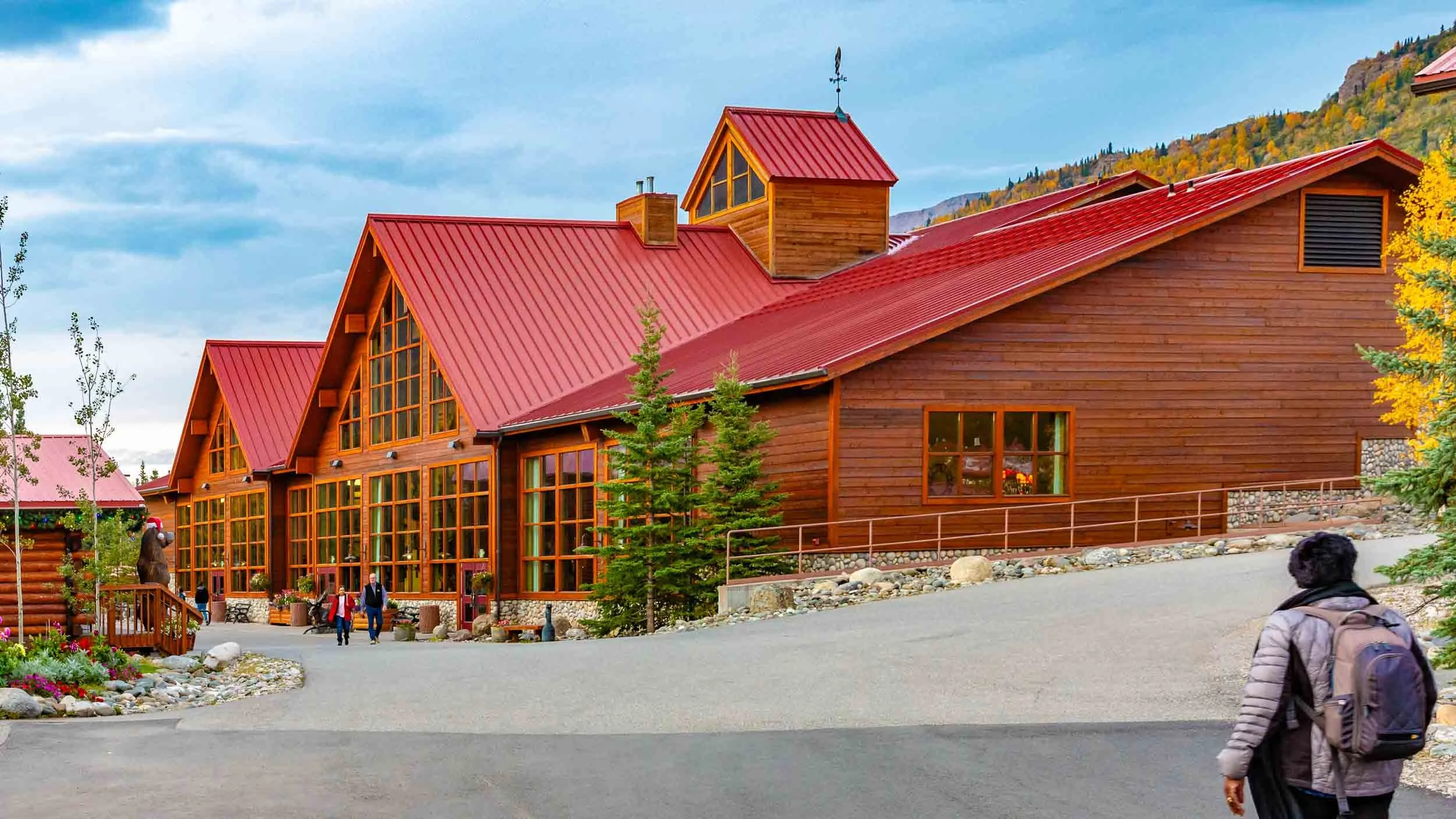 The Denali Princess Wilderness Lodge. We overnighted there.