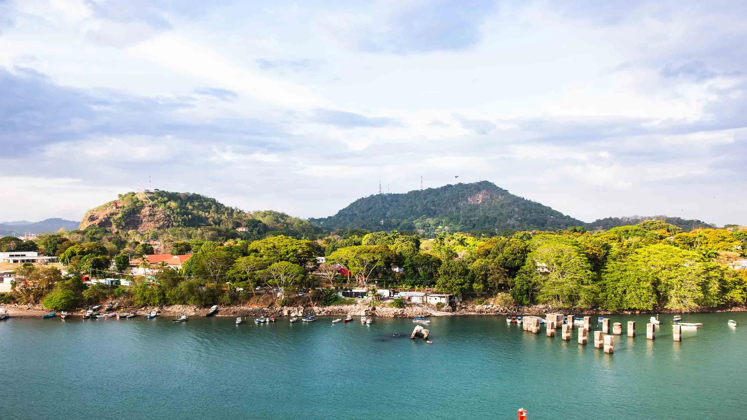 Another view of Ancon Hill, the highest peak in Panama City.