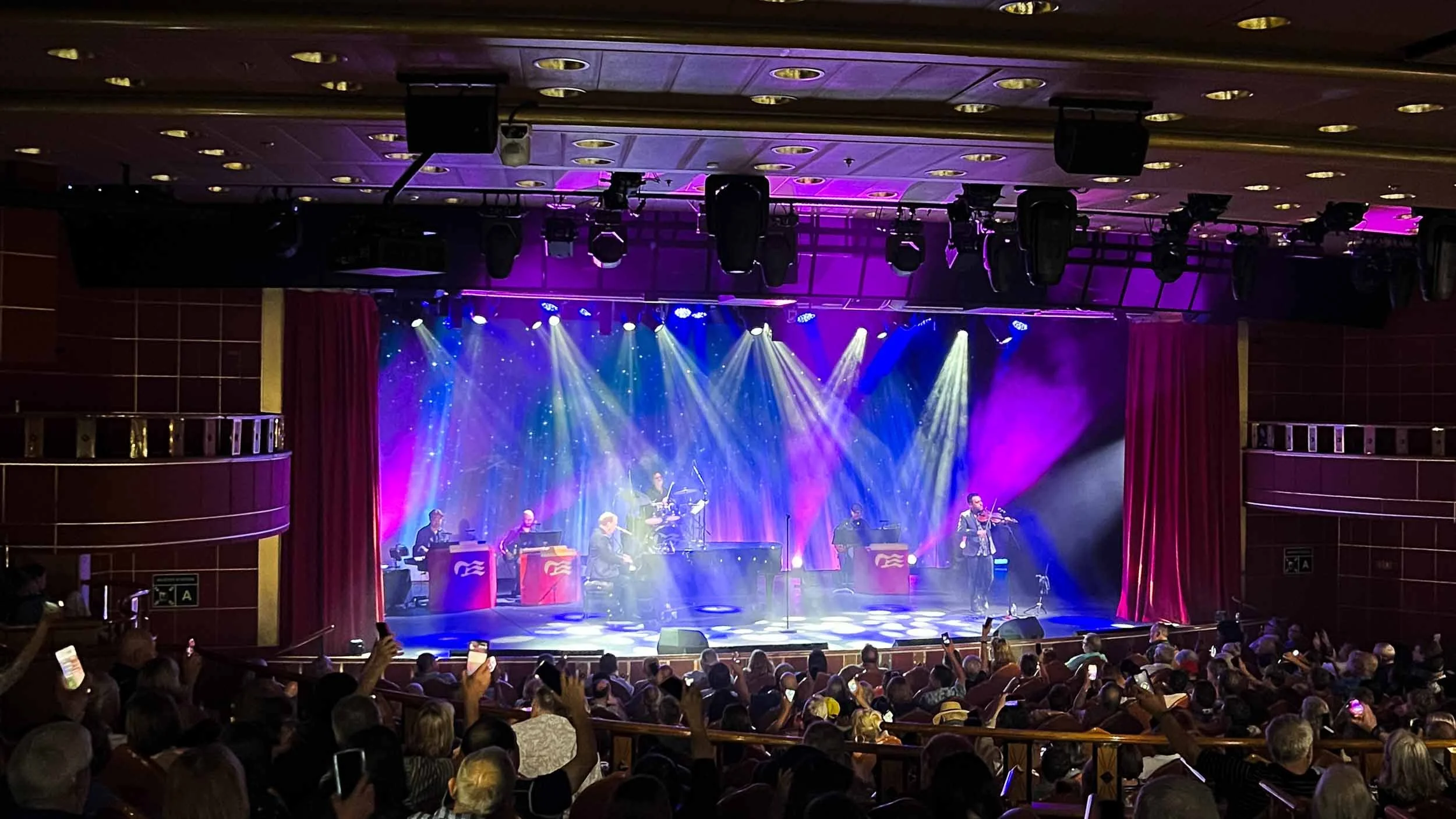April 15, 2025: A performance in Princess Theater.