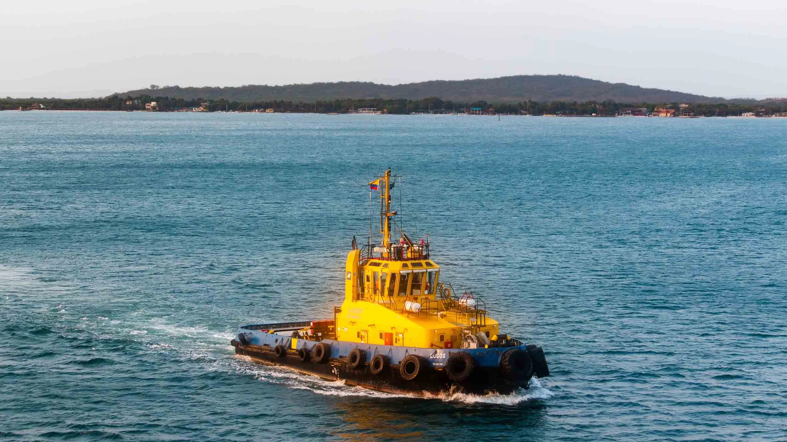 April 18, 2025: Preparing to enter Cartagena, Colombia.