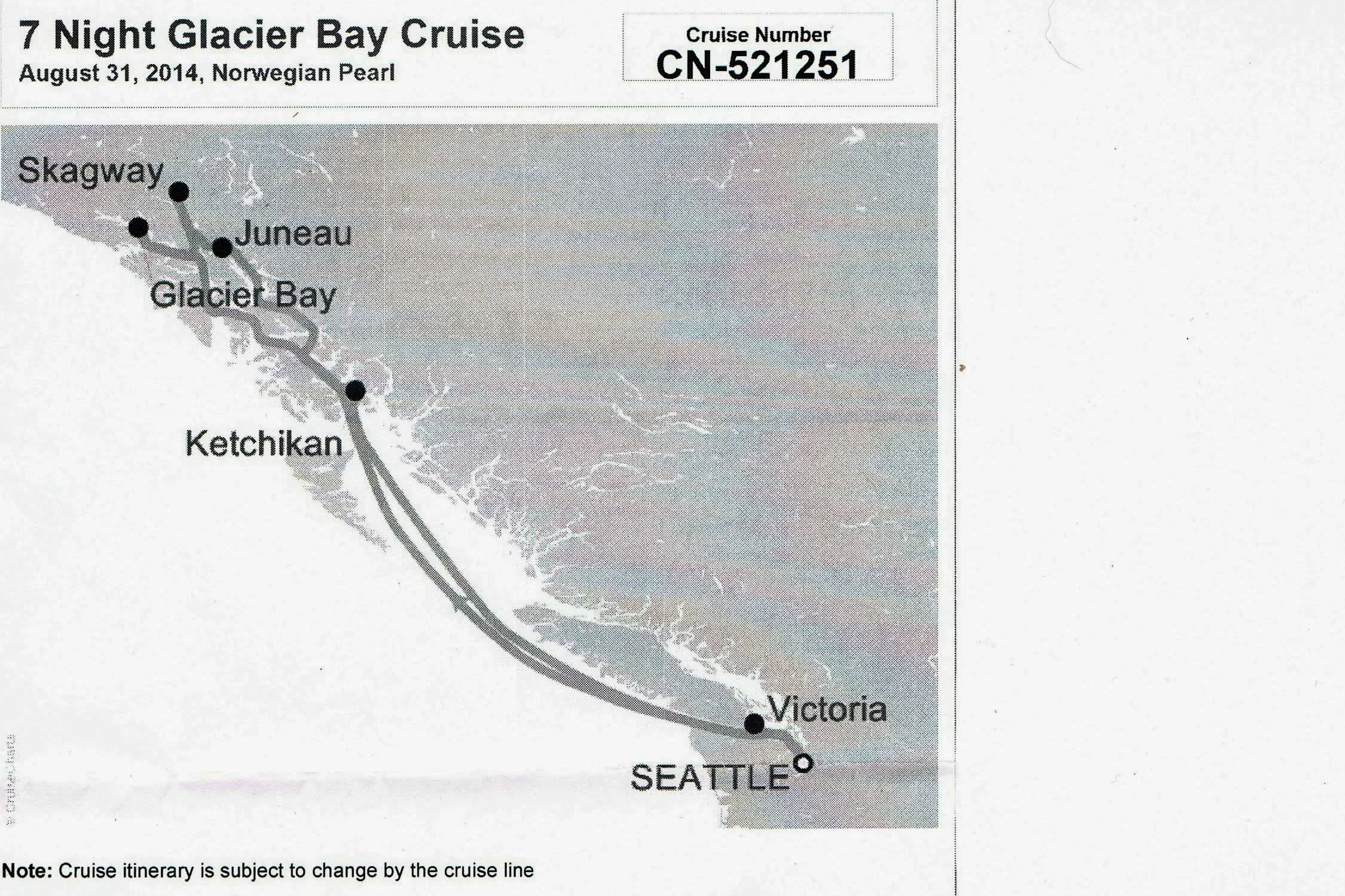 20140918-NCL-Cruise-map-aug-31-2014-At Sea-Cruise Route of the Inside Passage.jpg