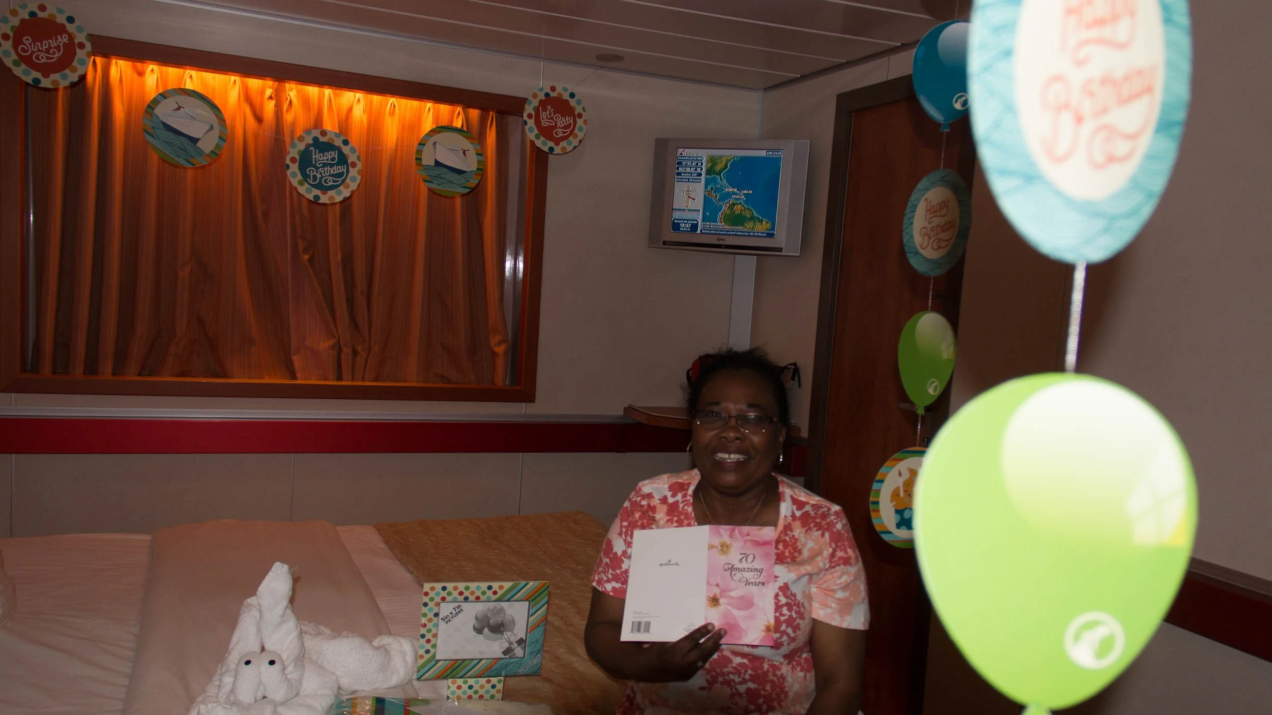 Happy Birthday! And it came with a surprise. May 5, 2017.