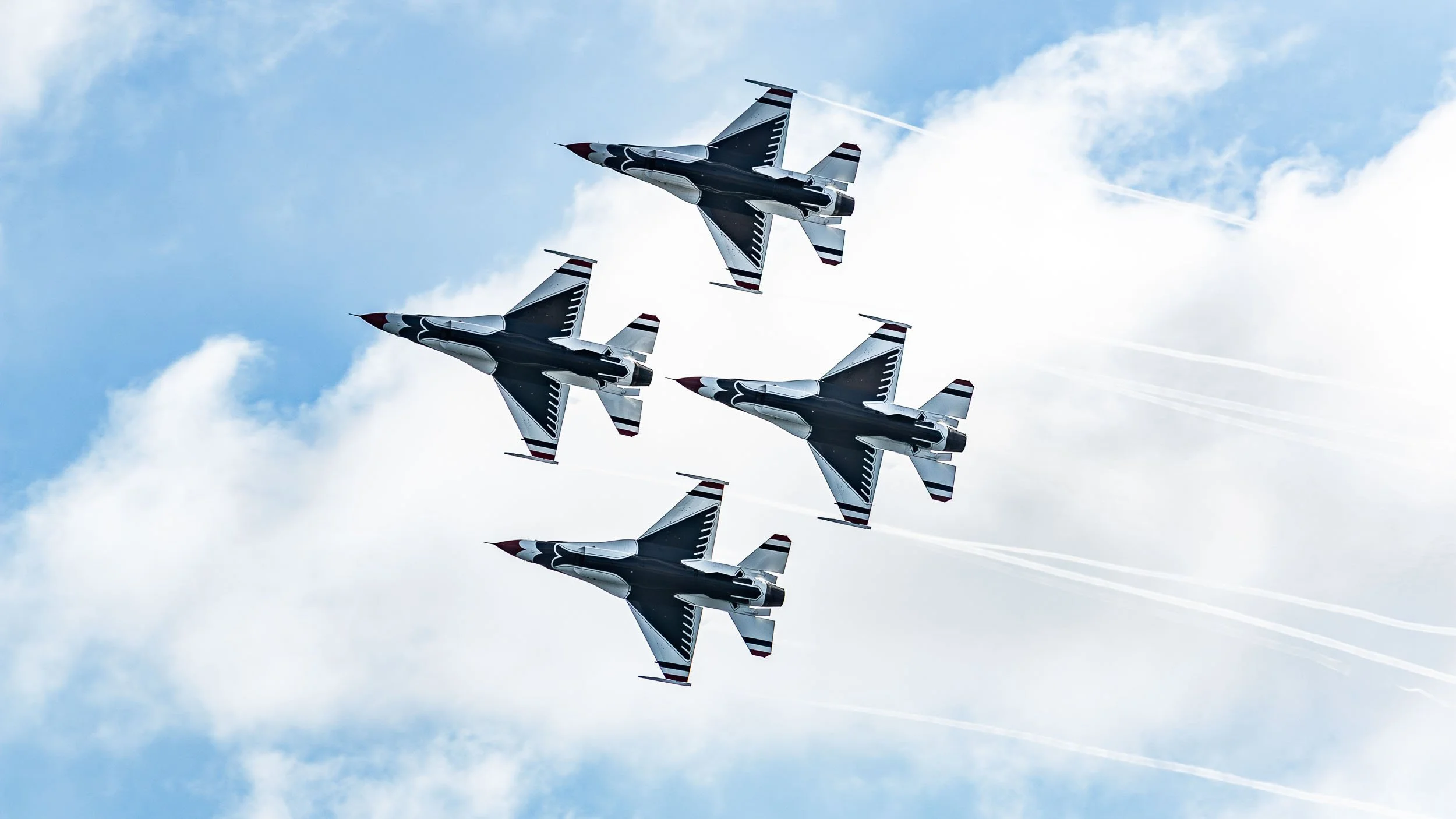 October 1, 2022: Pacific Airshow - US Air Force FA-18 Thunderbirds