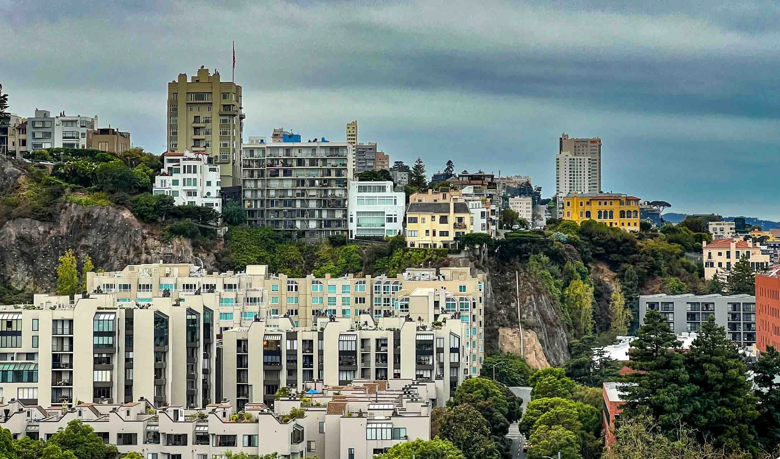 Cityscape of San Francisco near the Port of San Francisco.
