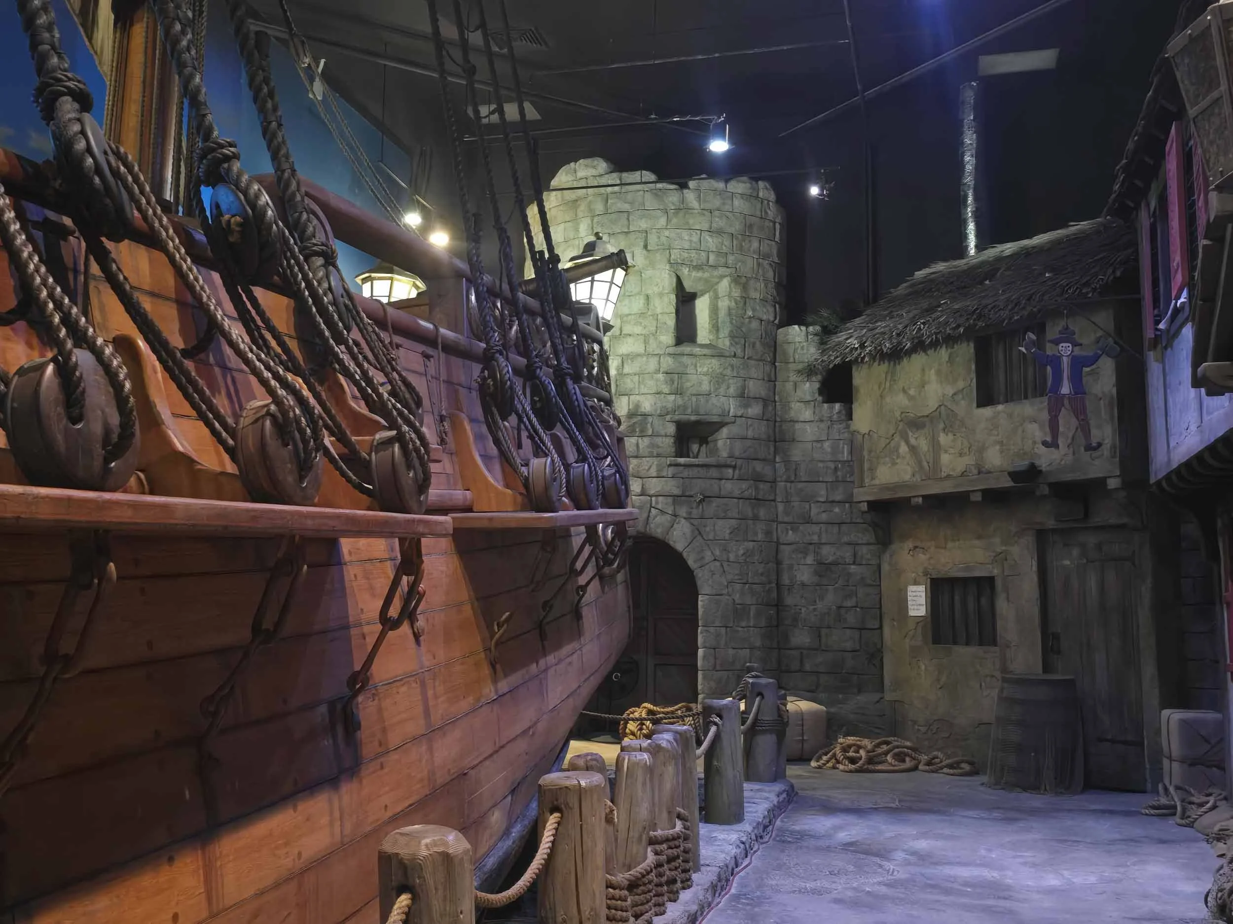 Exhibit inside Pirates of Nassau Museum #1