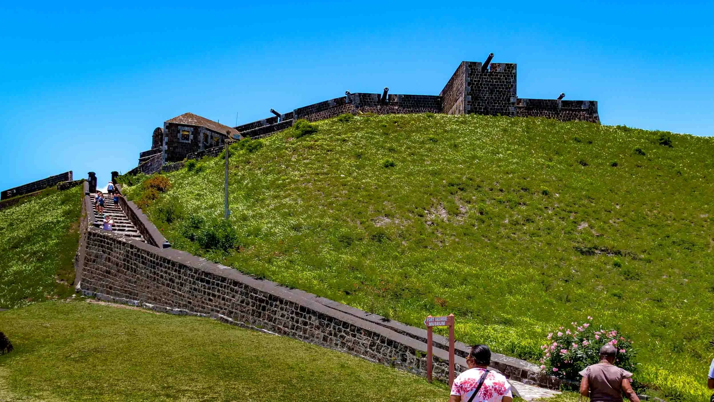 Brimstone Hill Fortress National Park. May 5, 2017.