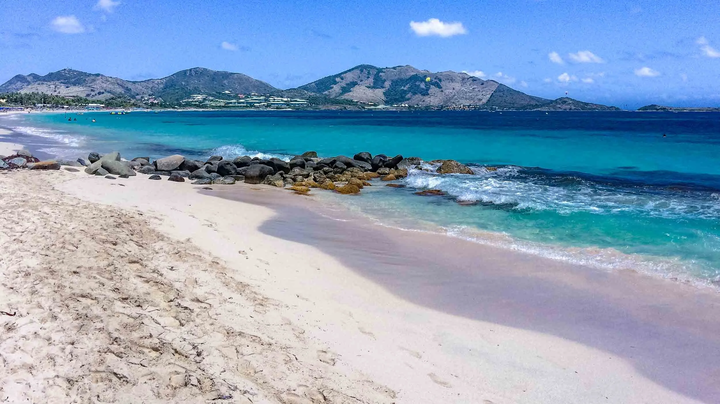 Orient Bay (Baie Oriental) on the French side of Saint Martin. May 6, 2017.