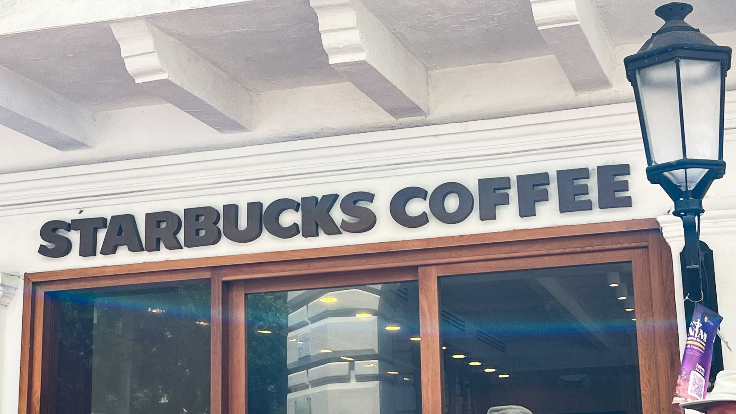 Starbucks - the "new" among the "old"