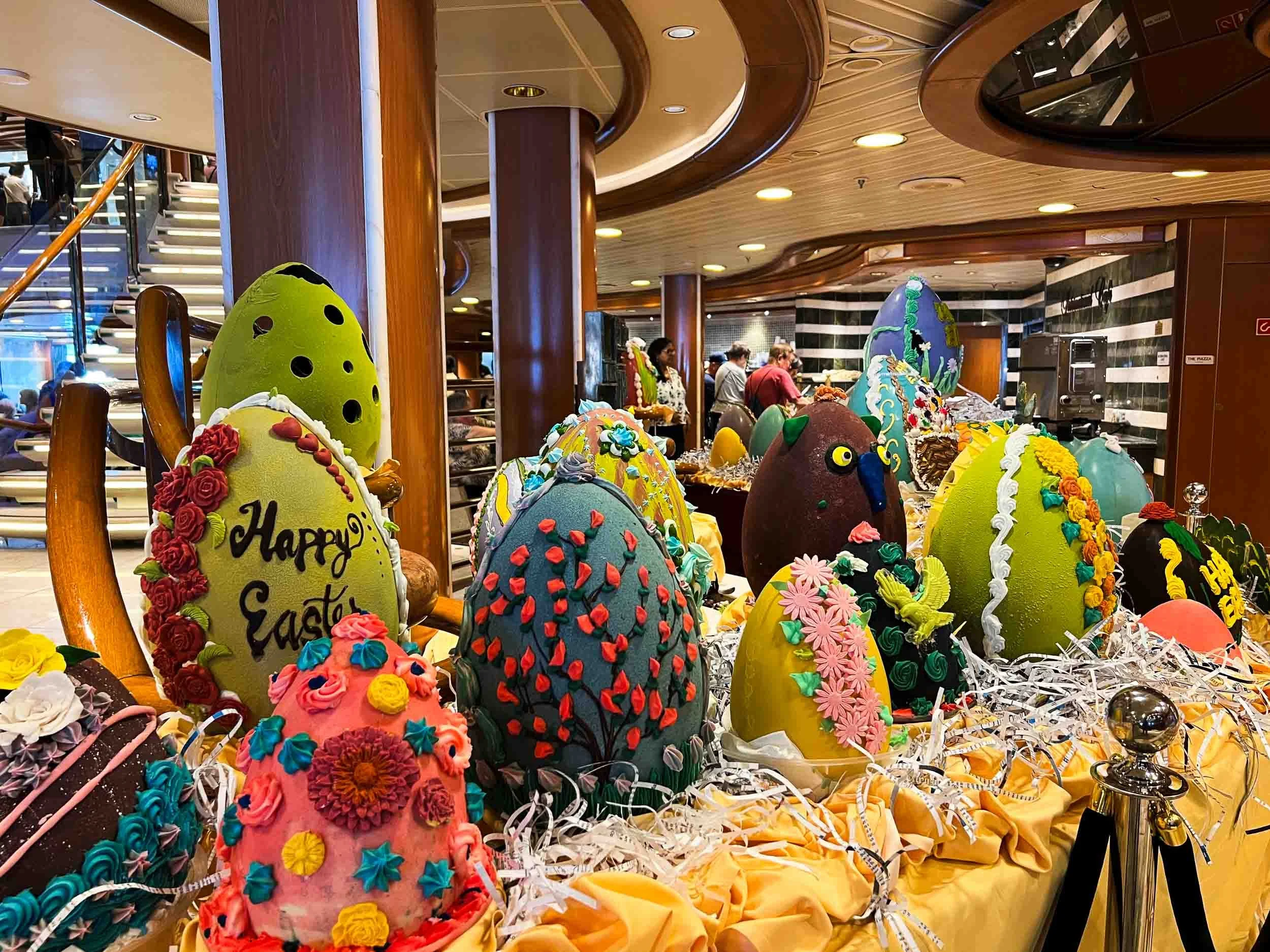 April 20, 2025: Celebration of Easter onboard.