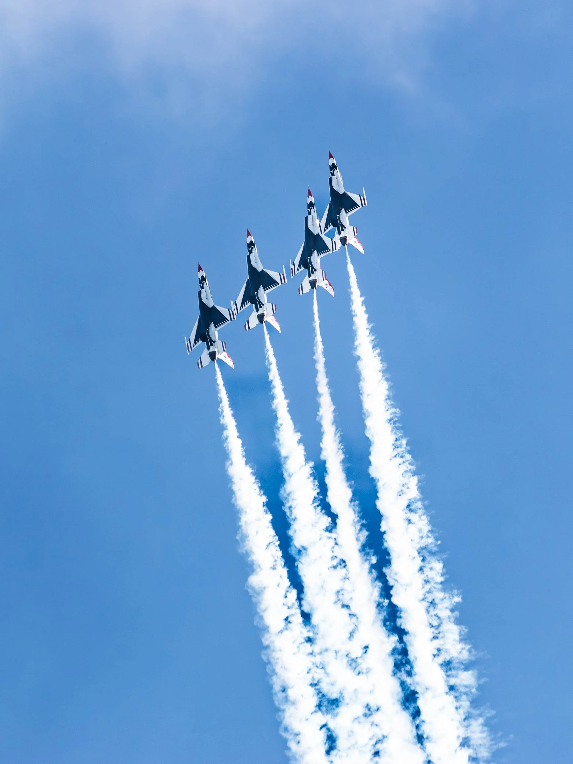 October 1, 2022: Pacific Airshow - US Air Force FA-18 Thunderbirds