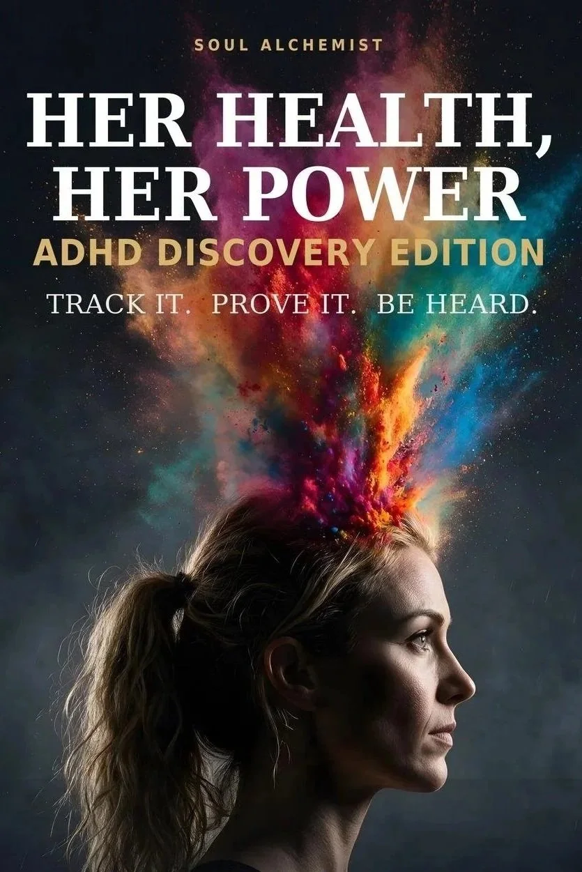 Her Health, Her Power ADHD  discovery edition Journal cover