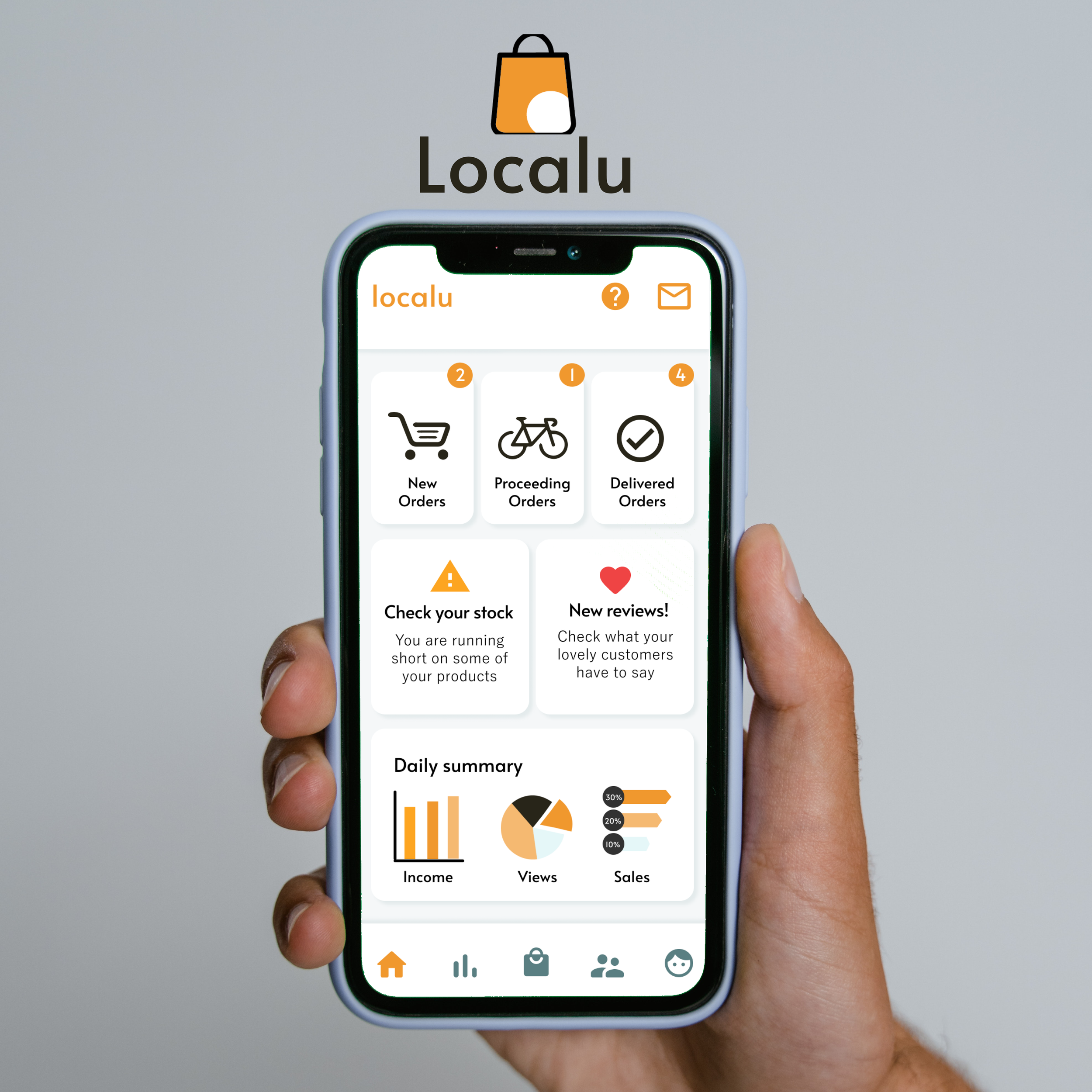 Localu Mobile App Design