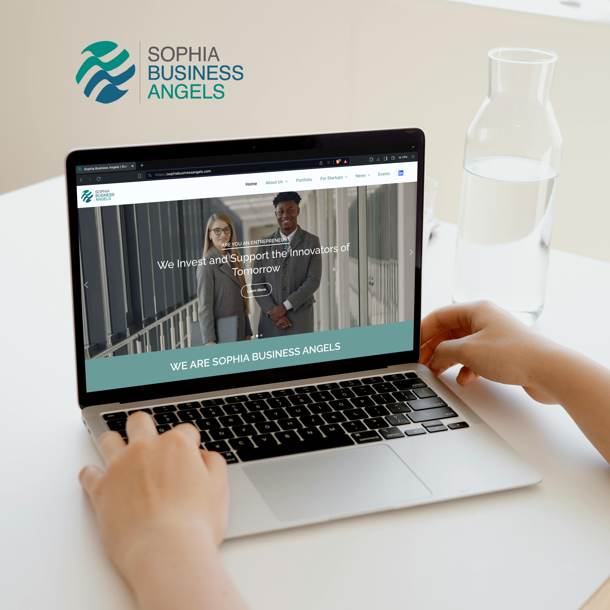 Sophia Business Angels Branding and Web Design