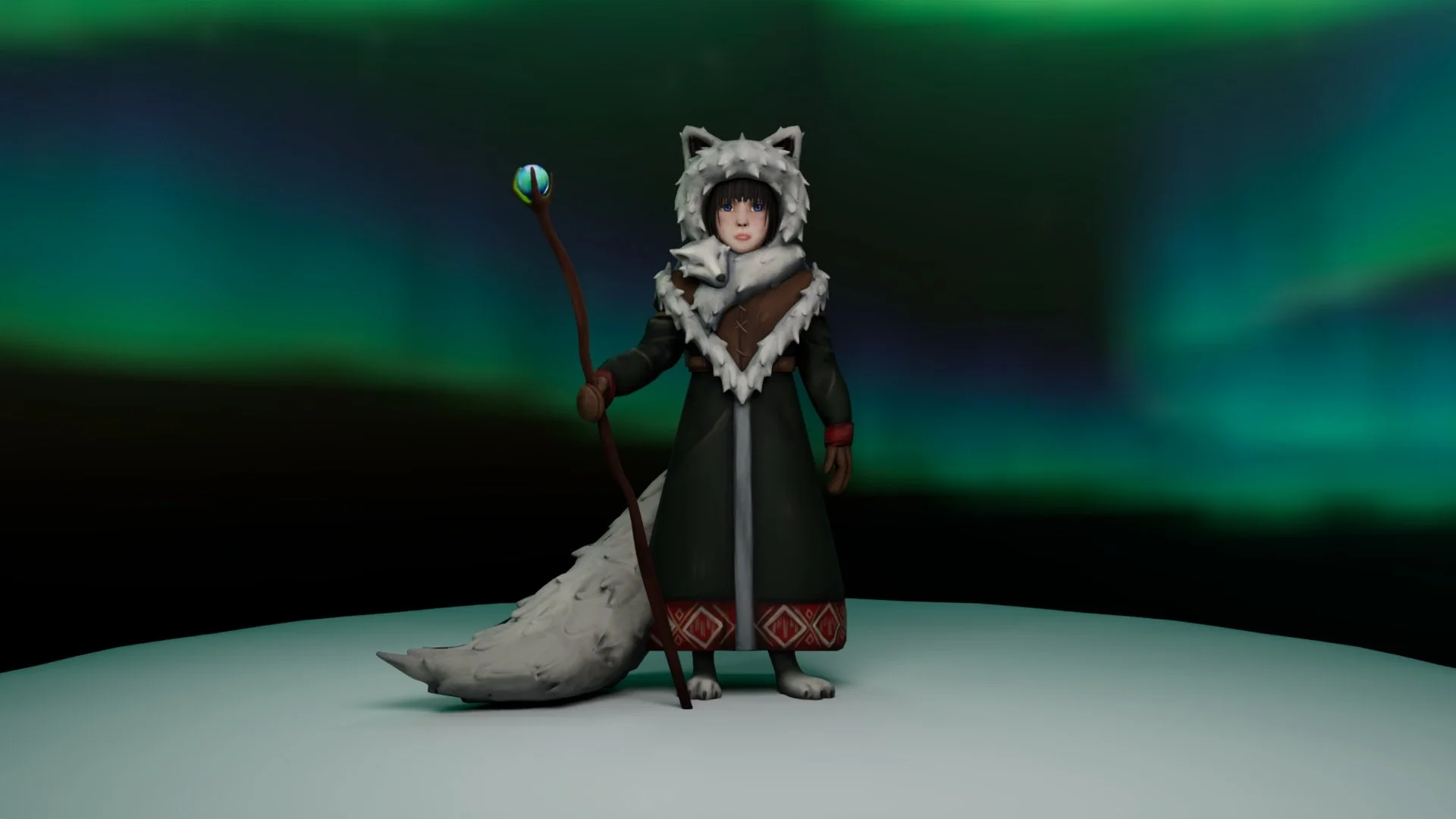The Northern Lights Mage