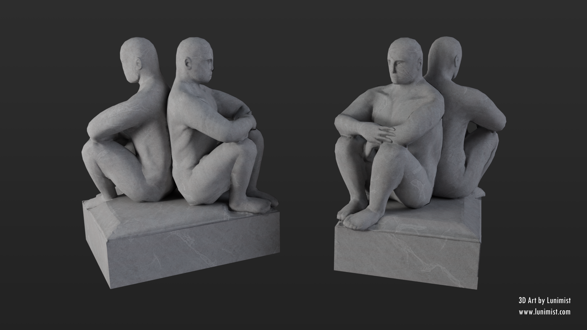 Vigelandsparken - 3D Sculpting