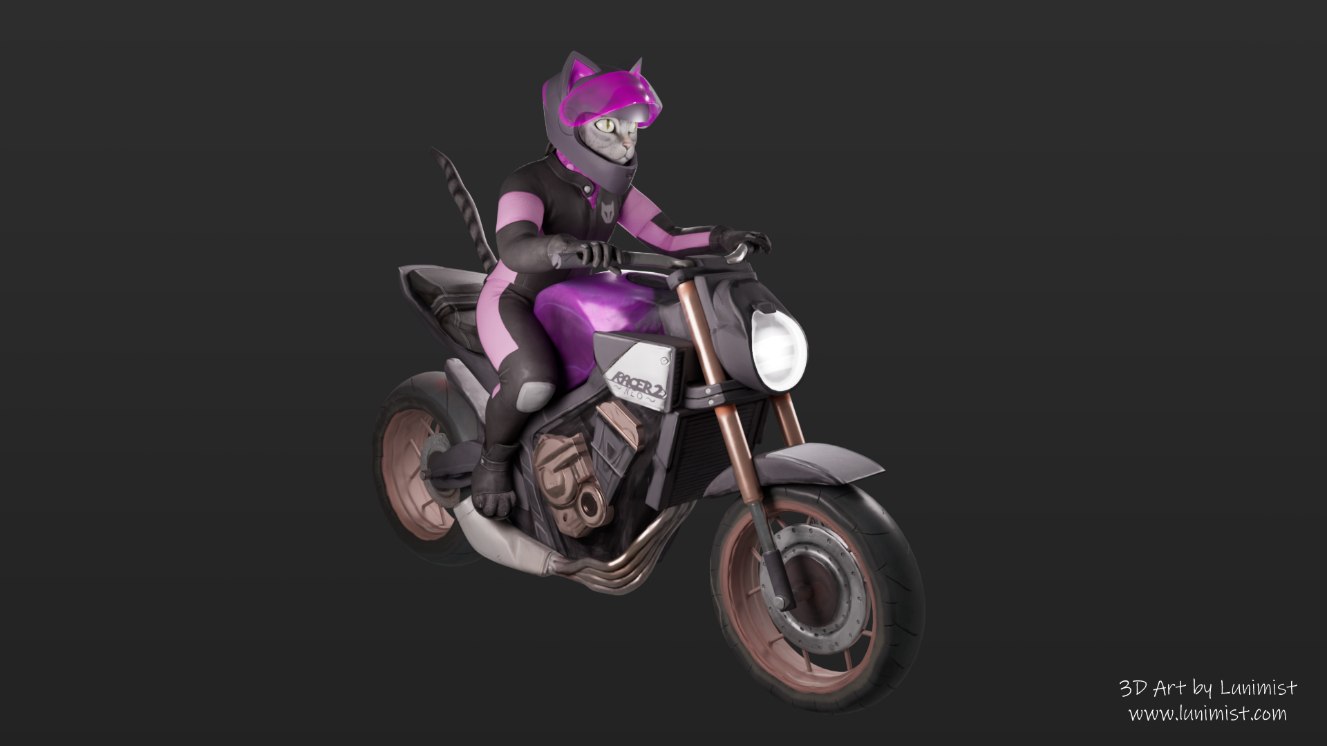 CatGo Racer - 3D Sculpt