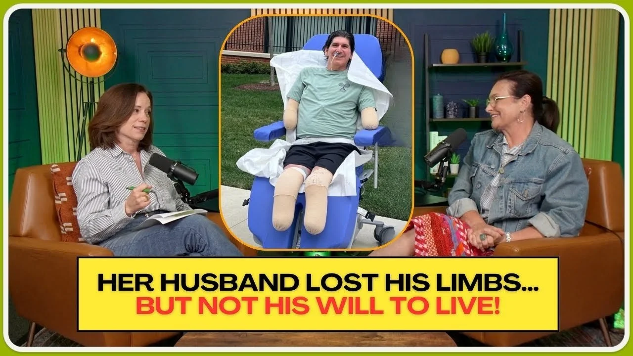 She had to tell her husband he was losing his limbs. Then she had to do it 4 more times.