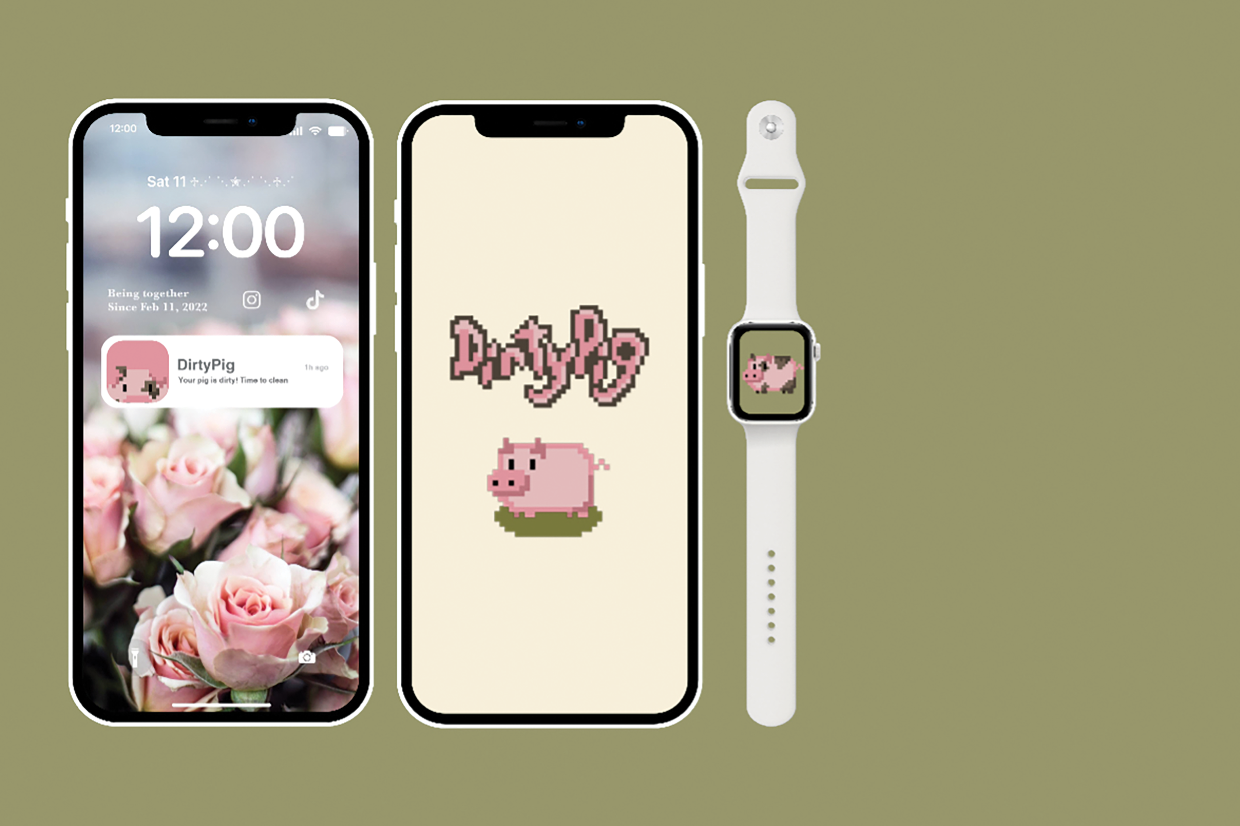 Compatible with most devices -- observe your pigs on the go!
