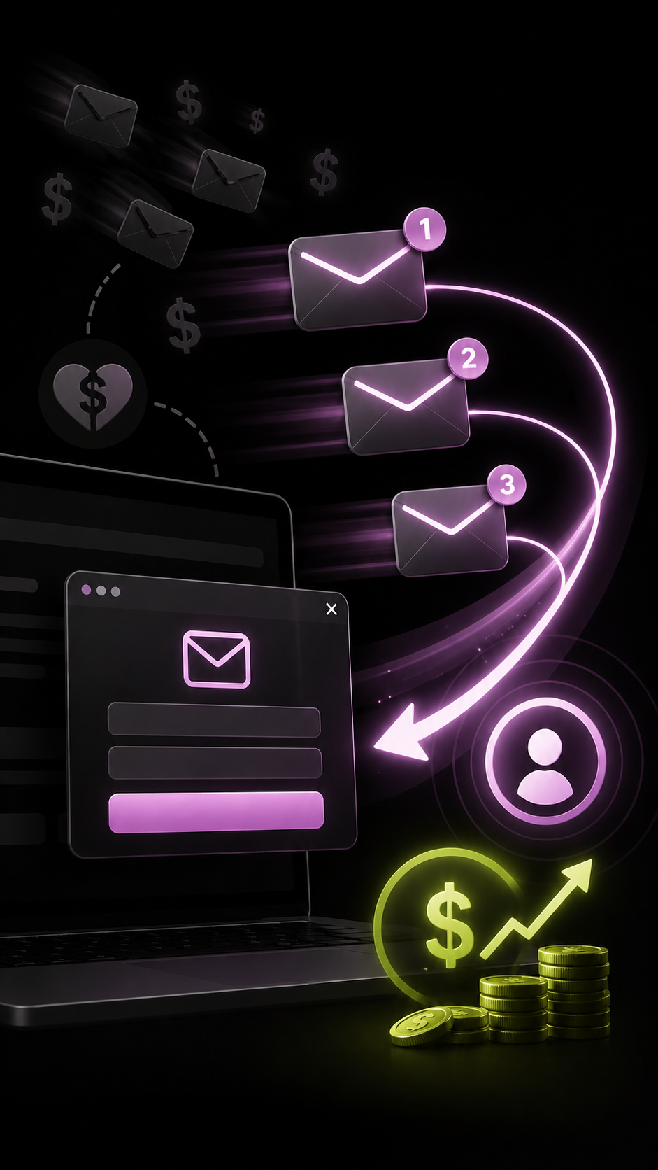 Don’t Lose Your Traffic: 3-Email Follow-Up + Free Popup