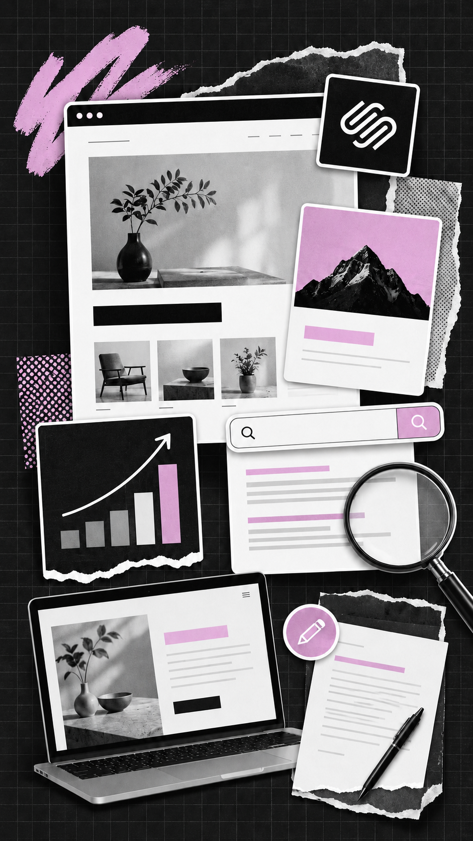 Full Squarespace Website: Design & SEO