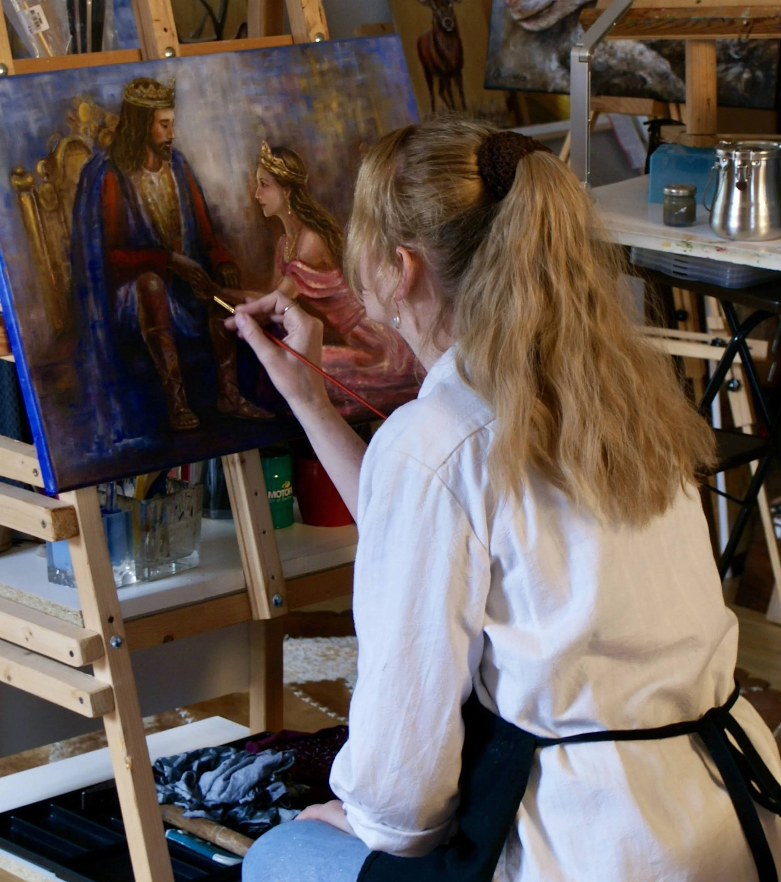 Ein Blick hinter die Kulissen: Die Entstehung eines Kunstwerks