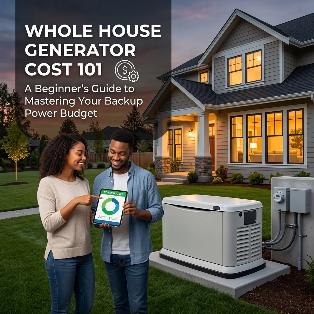 Whole House Generator Cost 101: A Beginner’s Guide to Mastering Your Backup Power Budget