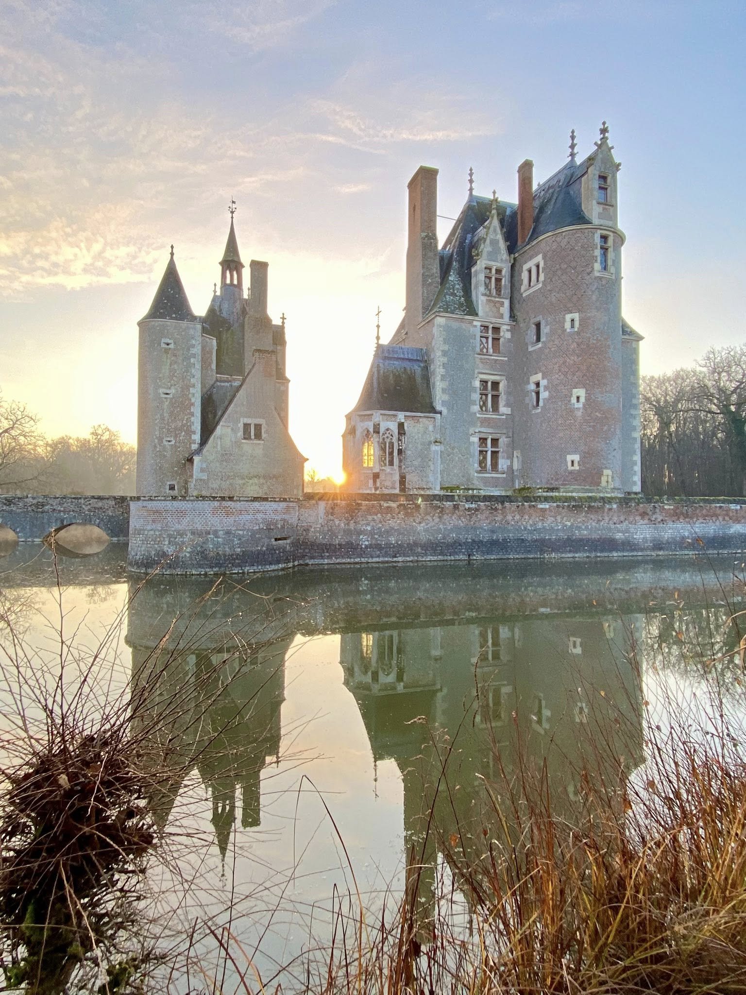 Le château du Moulin, surnommé la Perle de la Sologne