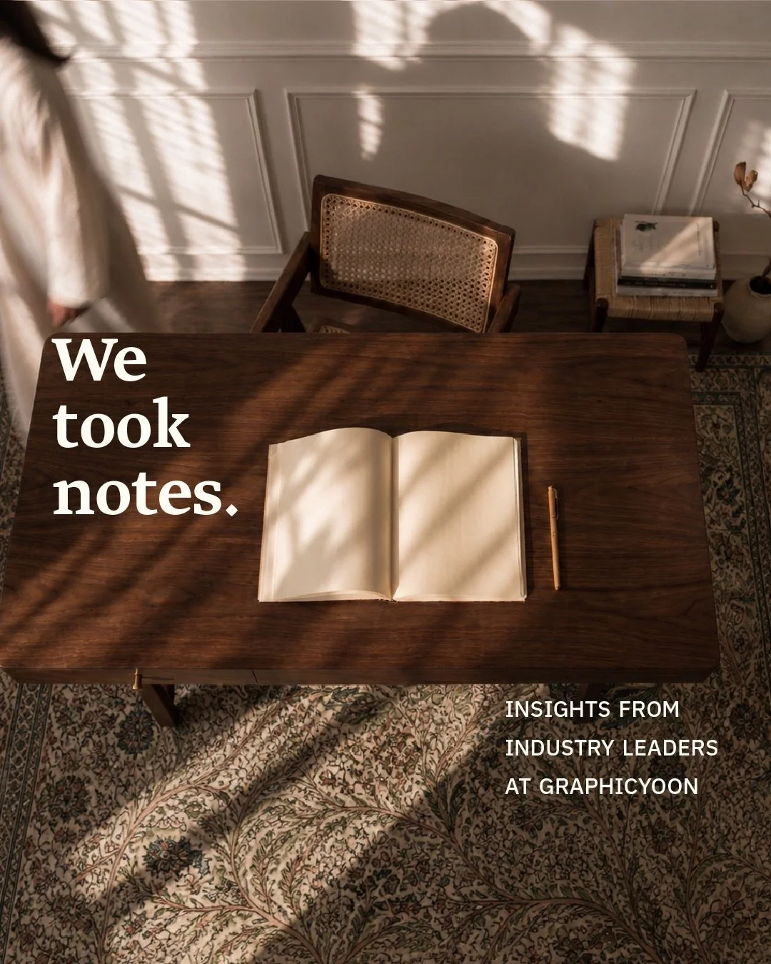 A reminder that good work rarely happens in isolation.
Some perspectives from last month&rsquo;s Graphicyoon talks on process, culture, and doing the work well.
