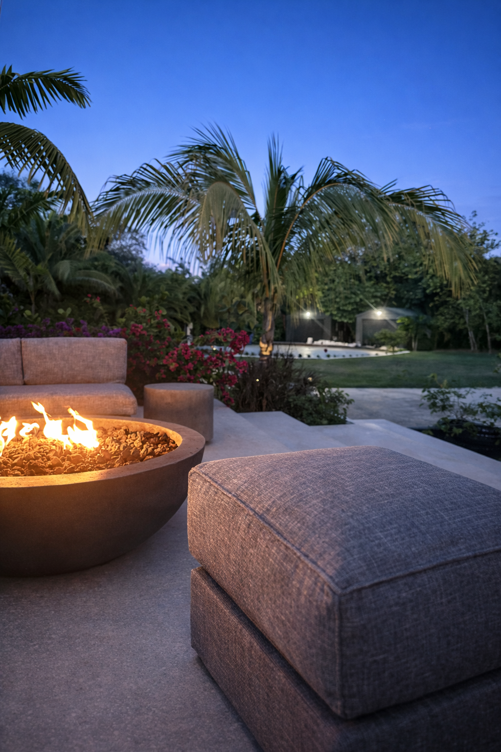 Over one acre of private yard to enjoy!