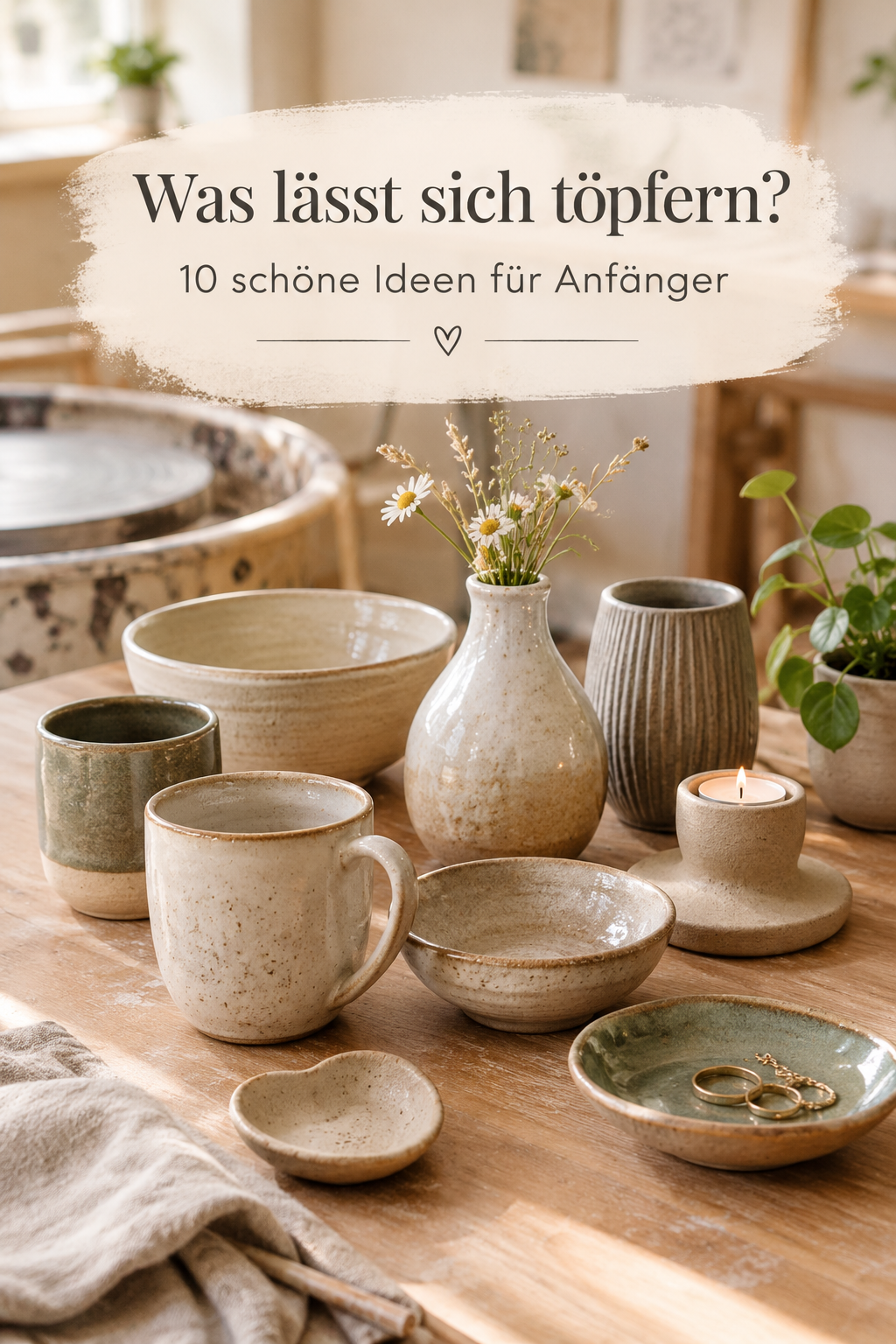 Was lässt sich töpfern? 10 schöne Ideen für Anfänger