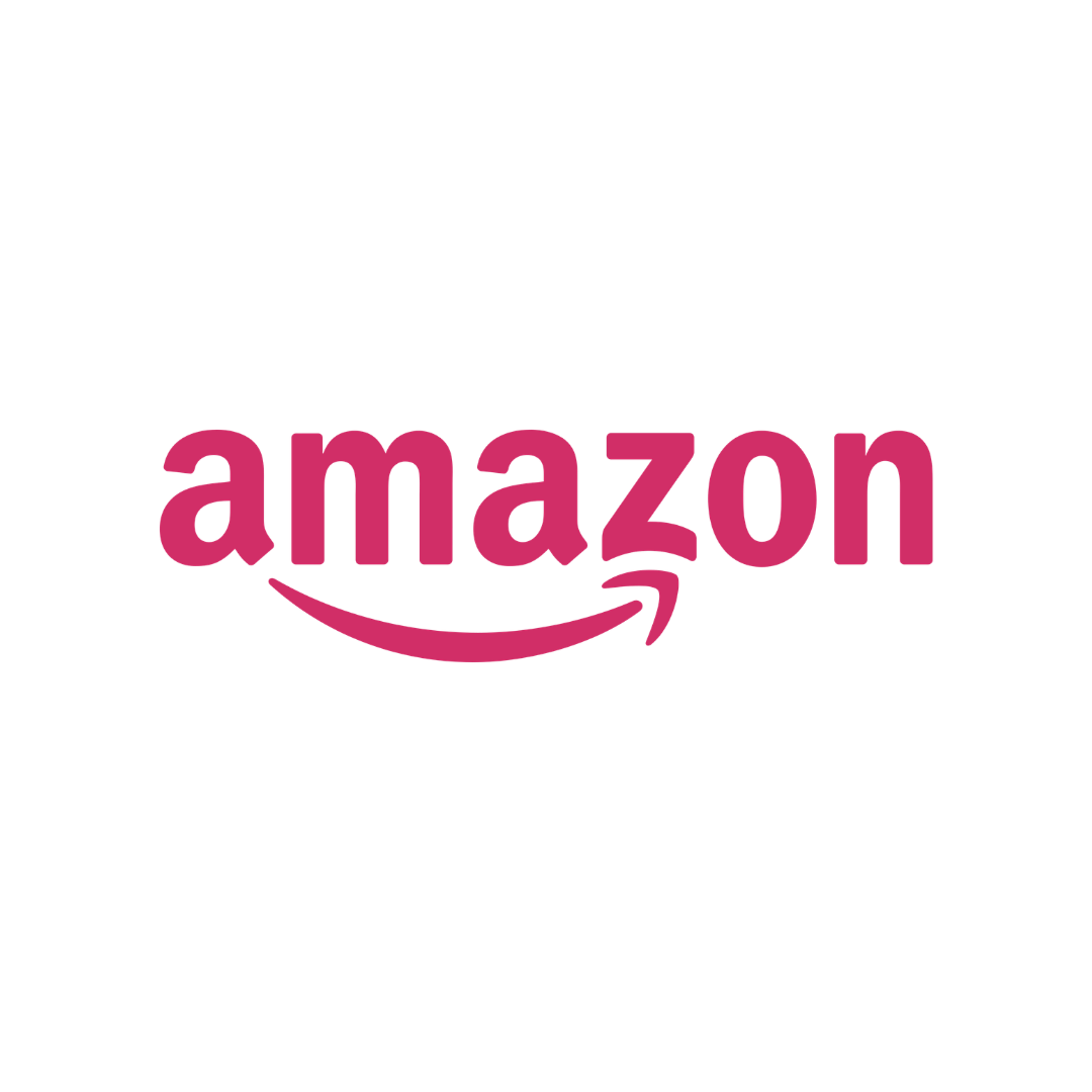 amazon logo pink