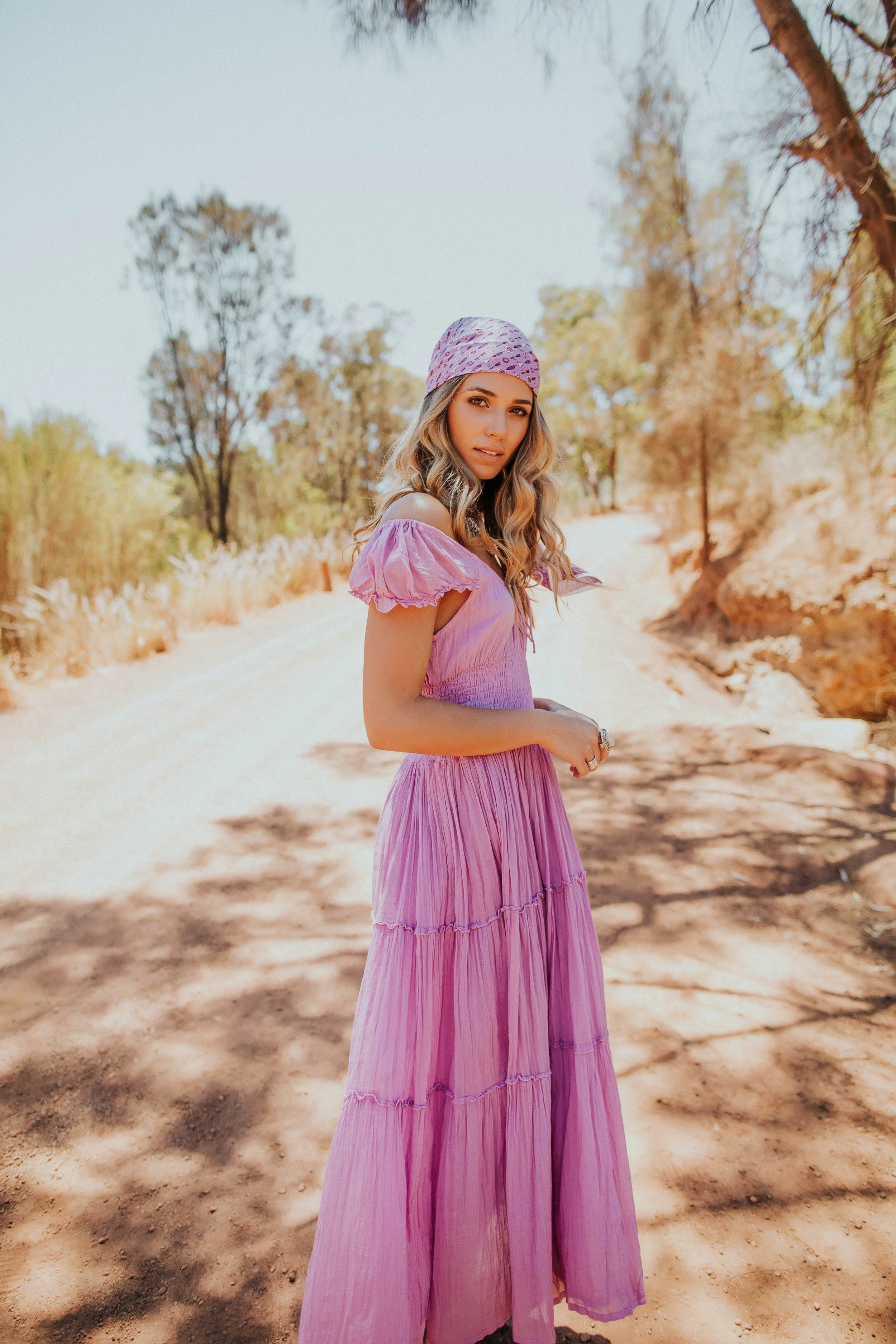 Wanderer Scarf Desert Rose