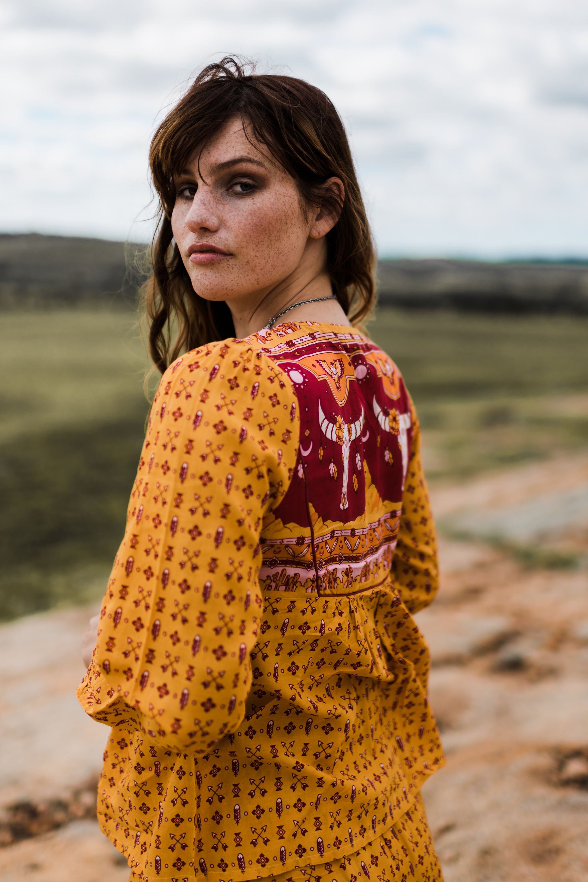Wild West Blouse Autumn Glory