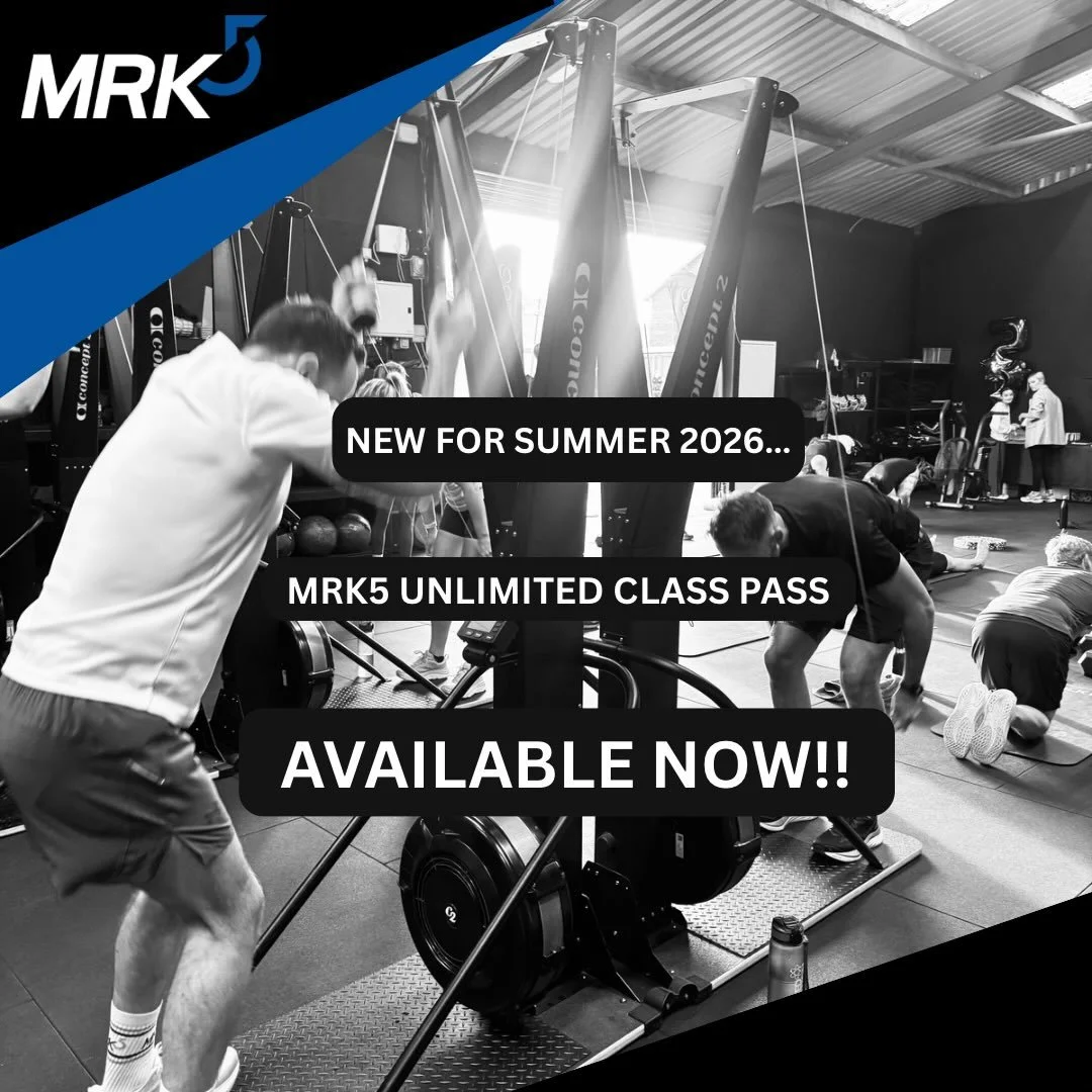 🚨 NEW OFFER ALERT 🚨

30 DAY UNLIMITED MRK5 CLASS PASS IS HERE!

No caps. No excuses. Just results.

This is your chance to:🔥 Train as much as you want🔥 Try every class🔥 Build real consistency

Offer includes all classes, HYROX SIMS, fitness test