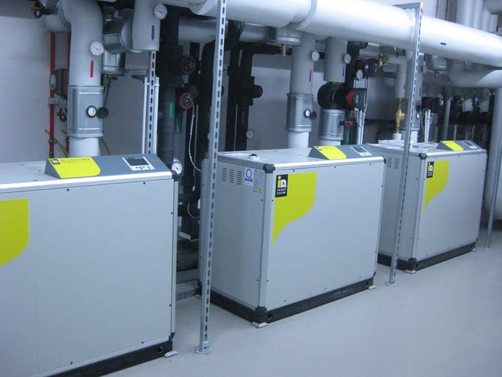 Wärmepumpen Gesamtleistung 230 kW