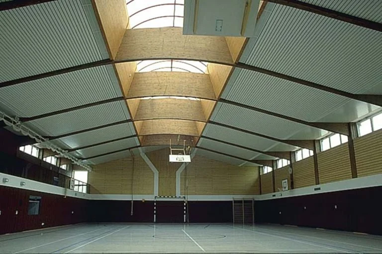 Blick in die Halle