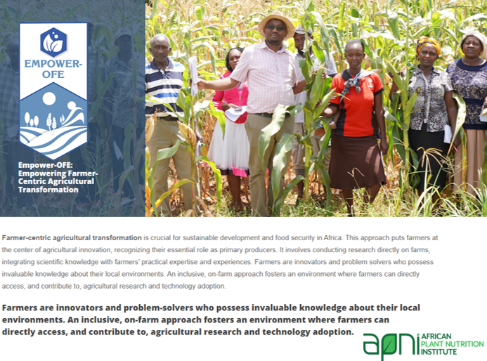 APNI's Empower-OFE: Farmer-Centric Agricultural Transformation - Africa