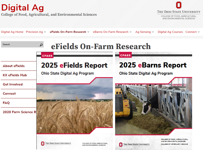 eFields & eBarns: Ohio On-Farm Research - US