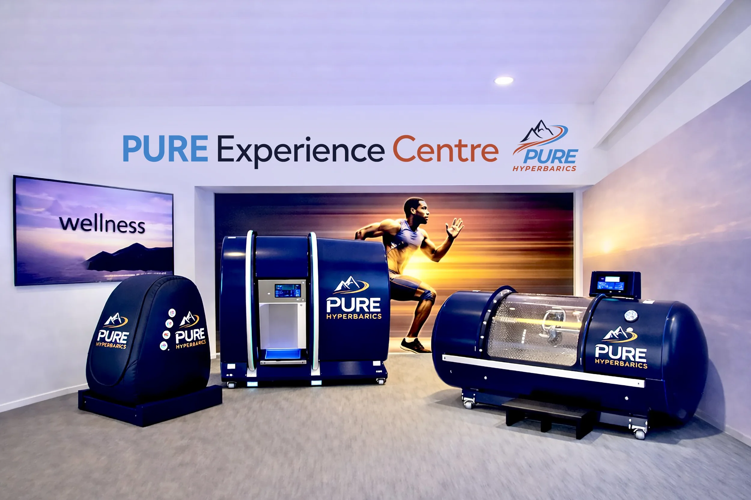 Interior of the Pure Experience Centre