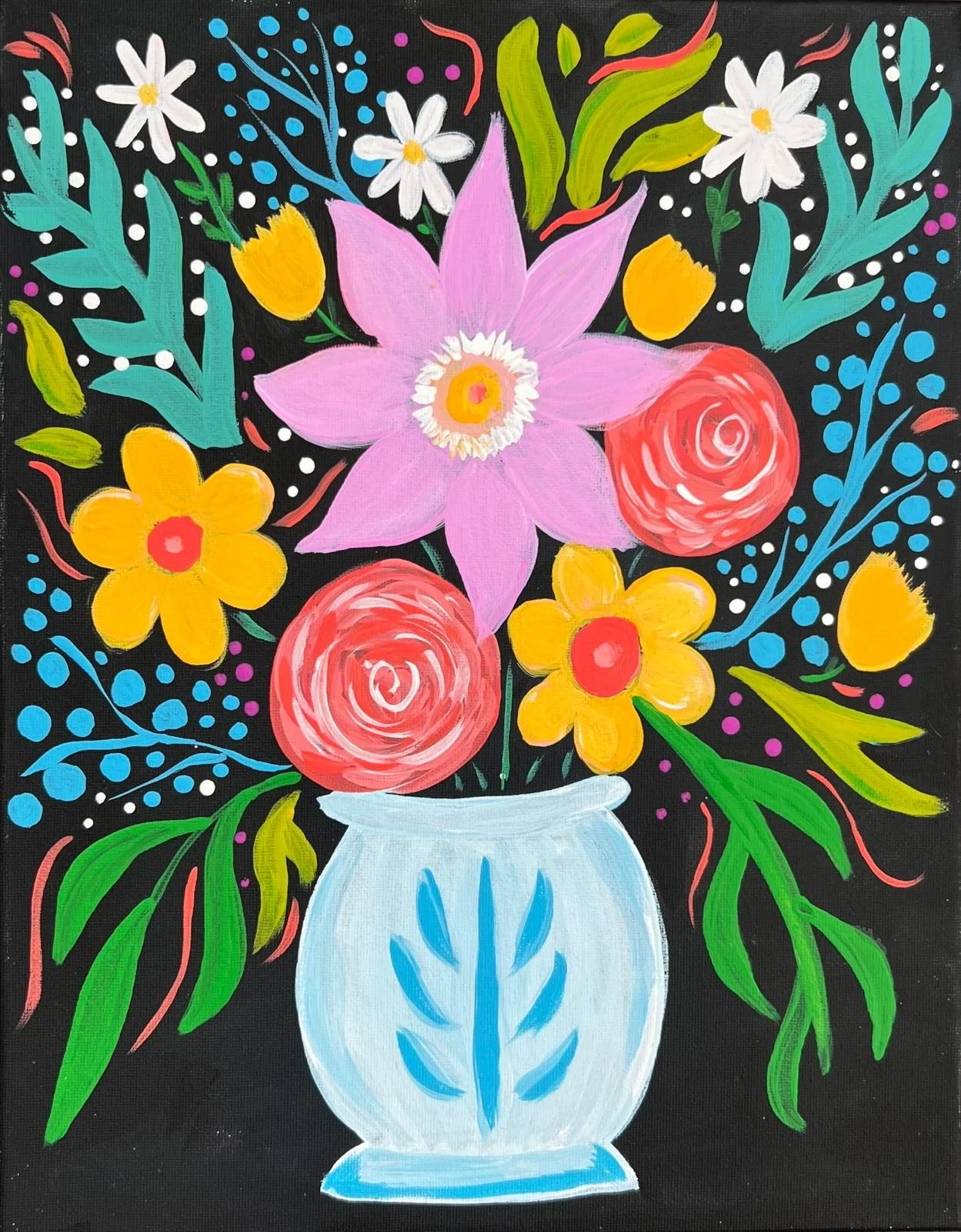 Folk Art Florals