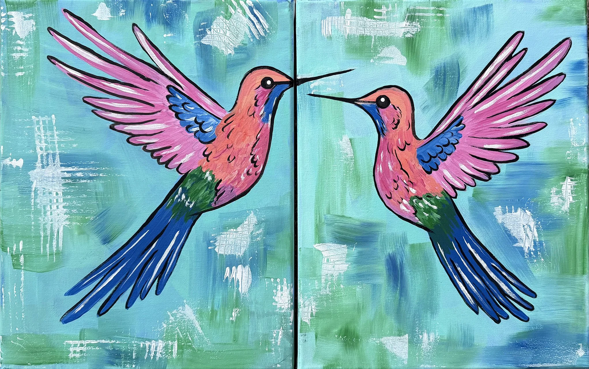 Couple Hummingbirds