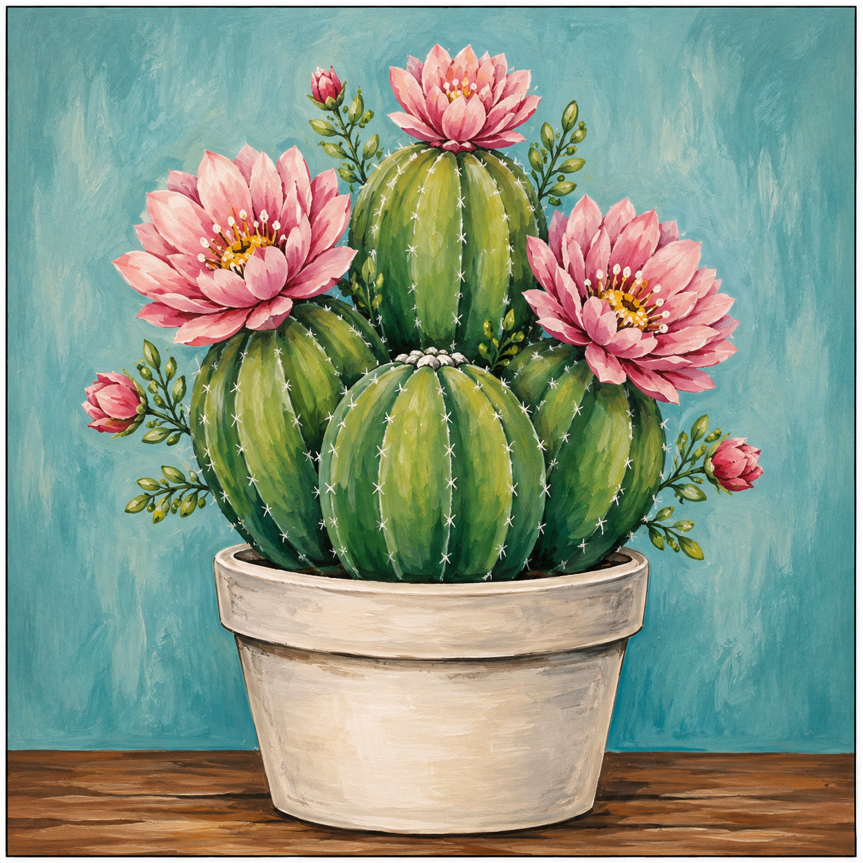Blooming Cactus