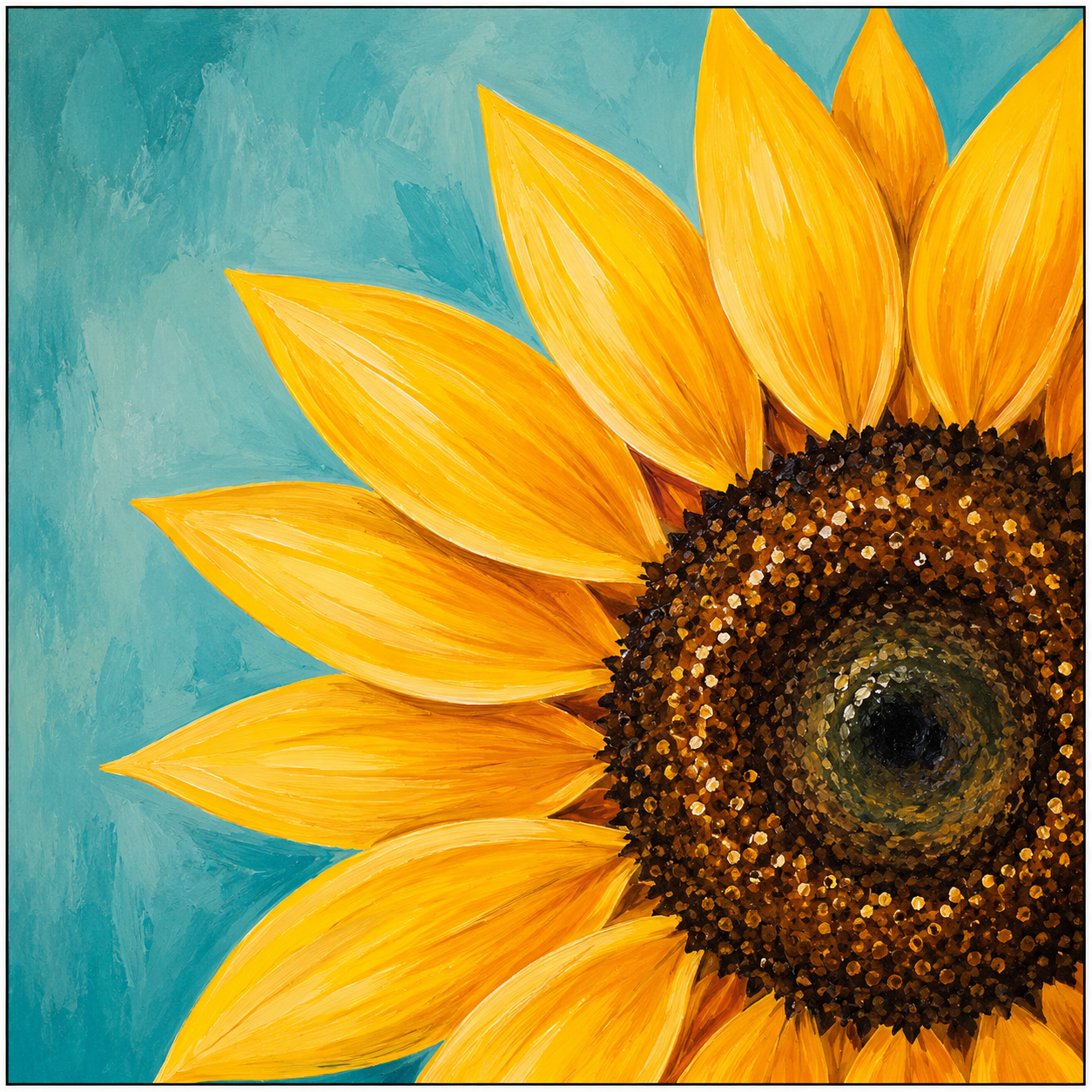 Sunshine & sunflowers
