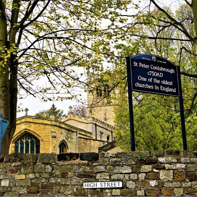 St Peters Church in Conisbrough near Doncaster