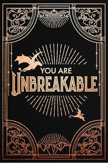 Official Iron Flame Journal: You Are Unbreakable Edition with Lined Pages